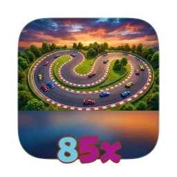 85x